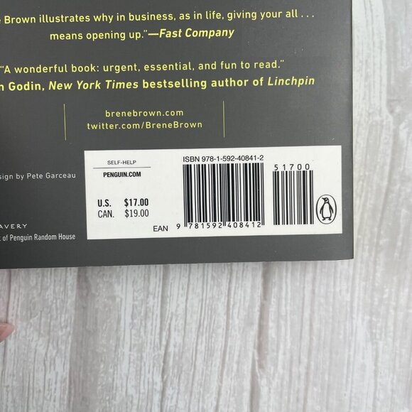 π 3/$25 Daring Greatly by Brene Brown | Paperback Book - Picture 4 of 5